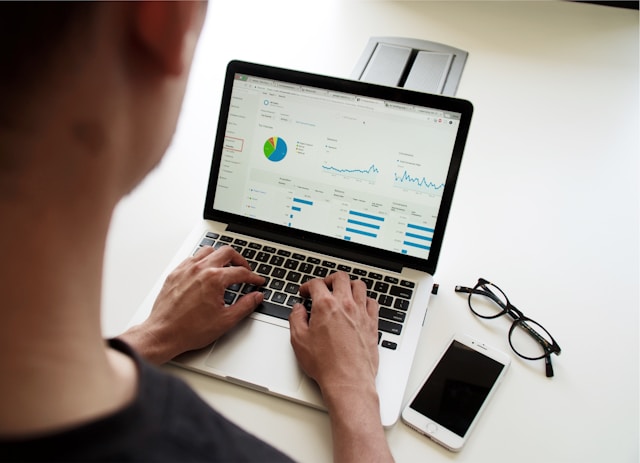 Dashboard de indicadores industriais